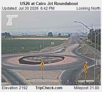 US26 at Cairo Jct Roundabout